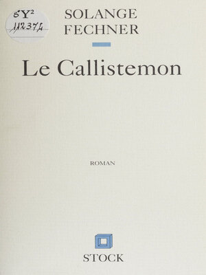 cover image of Le Callistemon